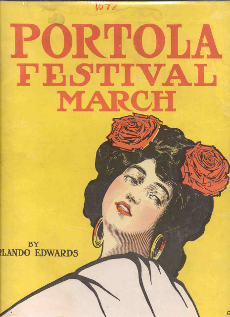Portola Festival Spanish Dancer Music Sheet