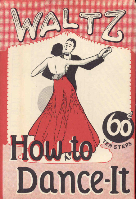Vintage HOW TO DANCE IT DANCING Instruction Kit 1955