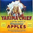 Yakima Apple Crate Label