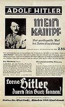 VINTAGE ADOLPH HITLER MEIN KAMPF Poster