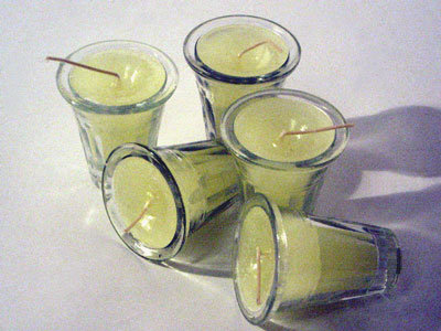 Cone Votive Candles for Sugarmolds
