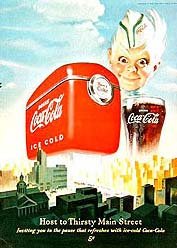 VINTAGE COCA-COLA SODA TIME MAGAZINE AD