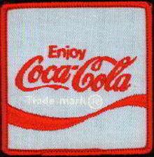 Coca-Cola Soda Uniform patch