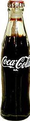 COCA-COLA MINI LIQUID FILLED SODA BOTTLE TOY