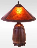 Mica Amber Lamp