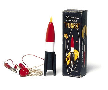 Pioneer Crystal Radio Toy - Japan