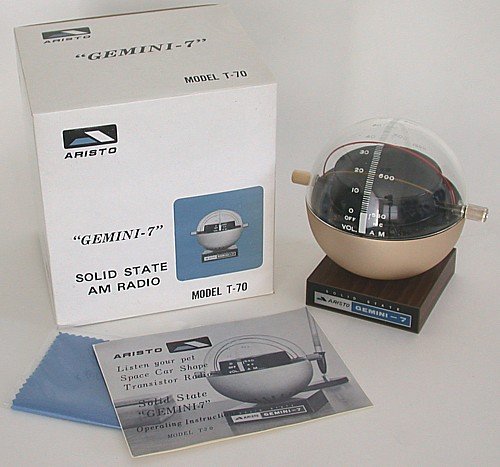 Aristo Gemini 7 Transistor Radio in Original Box