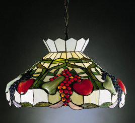 Tiffany Style Hanging Shade Lamp