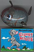 Wind-Up Scurry Mouse Toy
