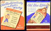 Blue Kentucky Matchbook
