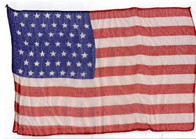 American Silk Flags 1950s