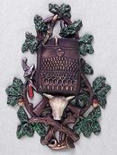 CAST IRON COW MATCH HOLDER