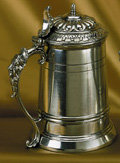 PEWTER BEER TANKARD