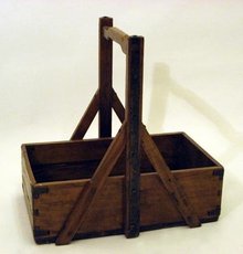 Wood Flower Basket