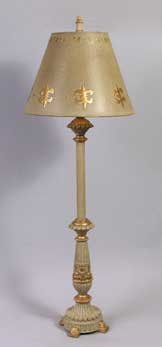 RESIN BASED GOLD GILT LAMP