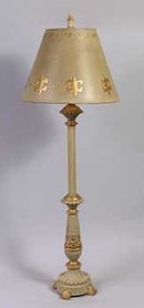 RESIN BASED GOLD GILT LAMP