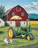 JOHN DEERE TRACTOR TIN SIGN REPRODUCTION