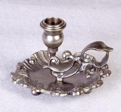 SILVER CANDLESTICK HOLDER STAND