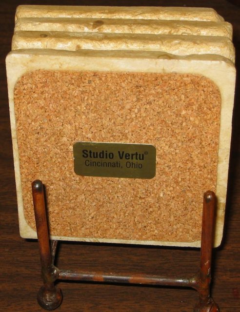 MARBLE WINE COASTERS - STUDIO VERTU ITALY