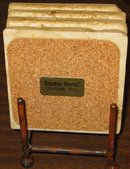MARBLE WINE COASTERS - STUDIO VERTU ITALY