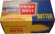 Pride of the West Butter Boxes
