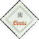 Adolph Coors Beer Napkin coasters
