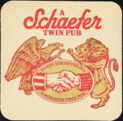 Schaefer Beer Coaster
