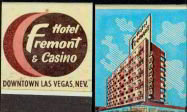 Fremont Las Vegas Matchbook