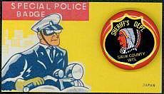 Toy Police Badge