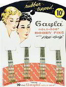 Gayla Bobby Pins Store hair Display