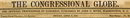 Congressional Globe Newspaper 1850s