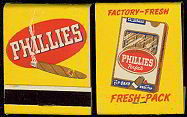 Perfecto Cigar Matchbook matches 1940s