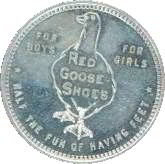Red Goose Shoe Token Coin Coupons