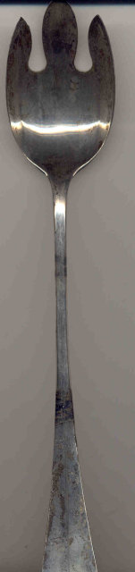 W.A. ITALY MEAT FORK - ANTIQUE - THREE PRONG - KITCHEN - VINTAGE