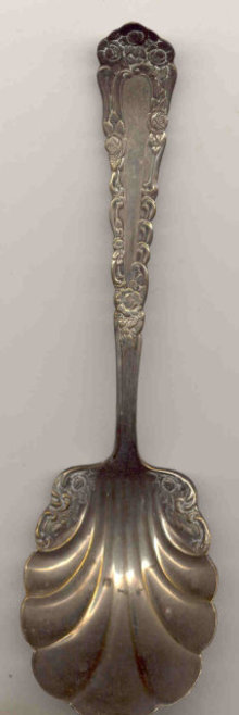 Royal Plate Silverplate Spoon - Shell Serving