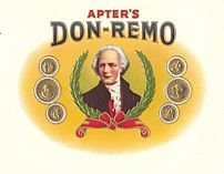 Apter's Don-Remo Cigar Label