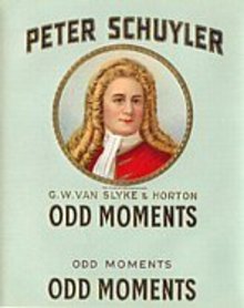 Peter Schuyler Odd Moments Cigar Label