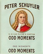 Peter Schuyler Odd Moments Cigar Label