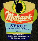 Mohawk Syrup Label