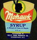 Mohawk Syrup Label