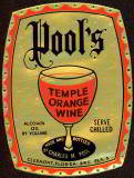 Temple Orange Wine Label