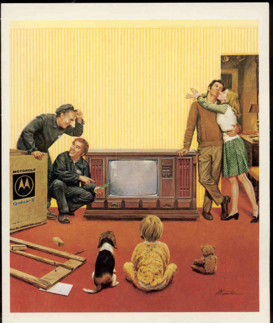 Motorola TV Ad Card
