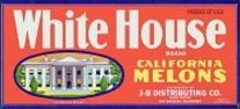 White House Melons Label