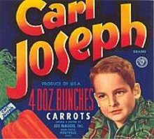Carl Joseph Carrot Label