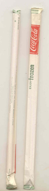 Coca-Cola Soda Straws - 1950s