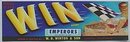 Win Brand Grape Crate Label