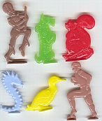 SHREDDED WHEAT TOYS / 12 VINTAGE PREMIUM CEREAL