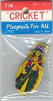 INDIAN TOY CLICKER / VINTAGE LITHO TIN CLICKERS