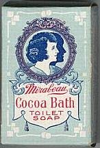 Cocoa Butter Bath Soap Box - 1920s