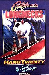 Spuds McKenzie Beer Posters Set